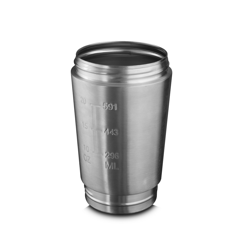 Coqueteleira 750ml Porta Suplemento, Trava de Segurança, Medidor, Peneira e Misturador S47151 - Imagem 6