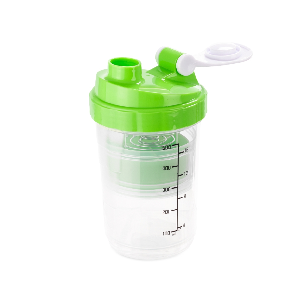 Coqueteleira Plástica 600ml com 2 Compartimentos S70390 - Imagem 7