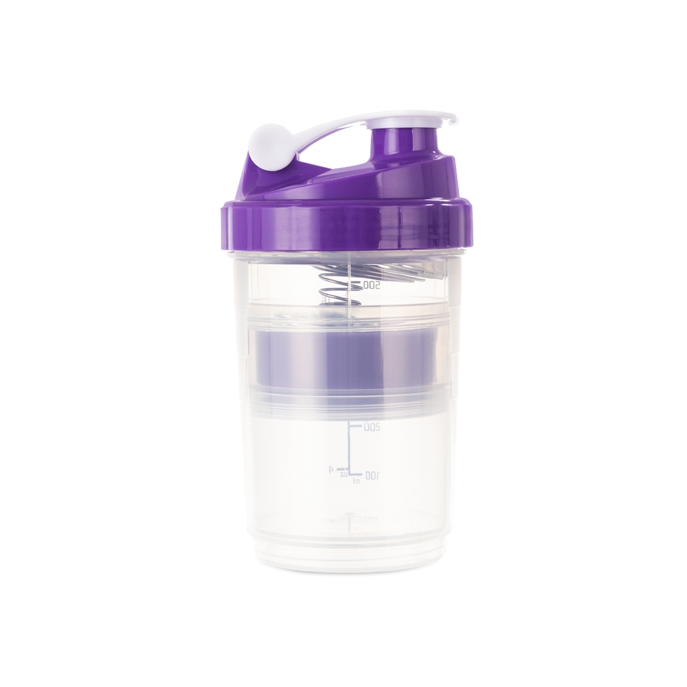 Coqueteleira Plástica 600ml com 2 Compartimentos S70390 - Imagem 4