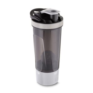 Coqueteleira 750ml Porta Suplemento, Trava de Segurança, Peneira e Misturador S69441