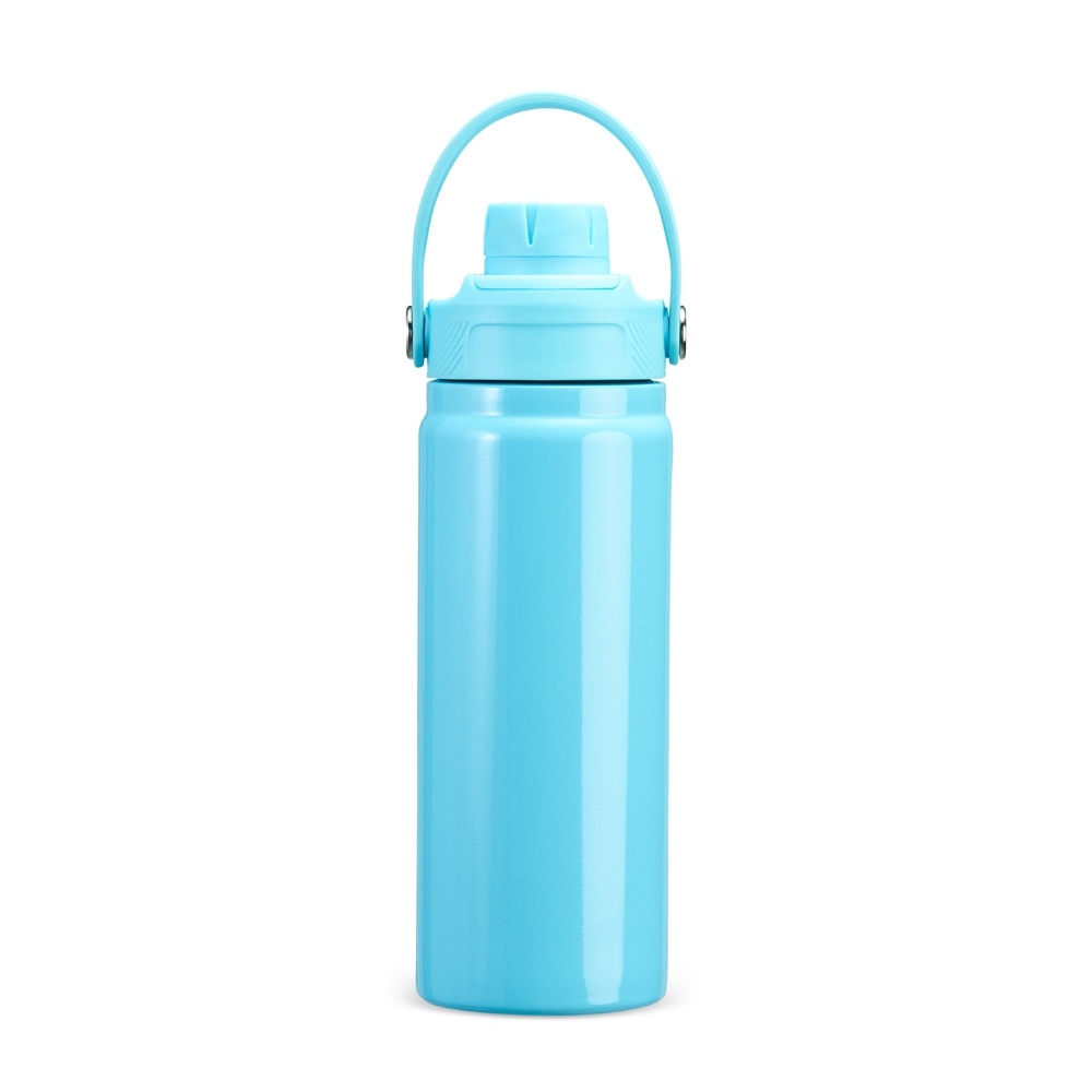 Garrafa Squeeze Térmica Inox 600ml Parede Dupla S30091 - Imagem 7