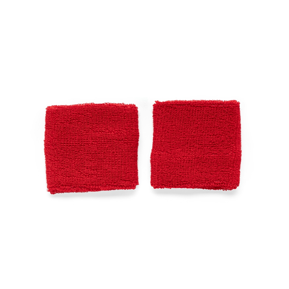 Munhequeira Fitness Esportiva Par Atoalhado Poliéster e Fibra Elástica Tam 8,5x8,5x1,1cm S20390 - Imagem 5
