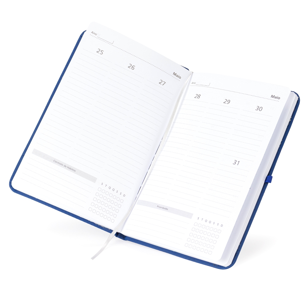 Planner Permanente A5 Sem Data Emborrachado S07451 - Imagem 2