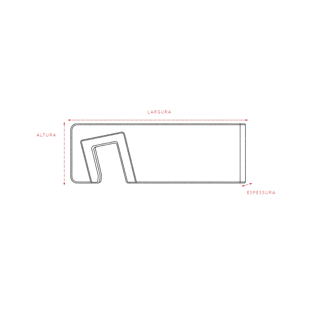 Suporte Dobrável Porta Celular Plástico ABS S99191 - Imagem 11