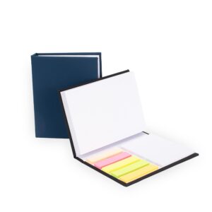 Bloco de Anotações A7 Emborrachado 100f com Post-it S51551