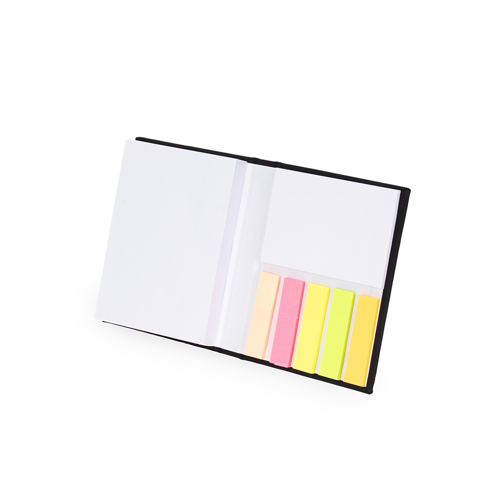 Bloco de Anotações A7 Emborrachado 100f com Post-it S51551 - Imagem 2