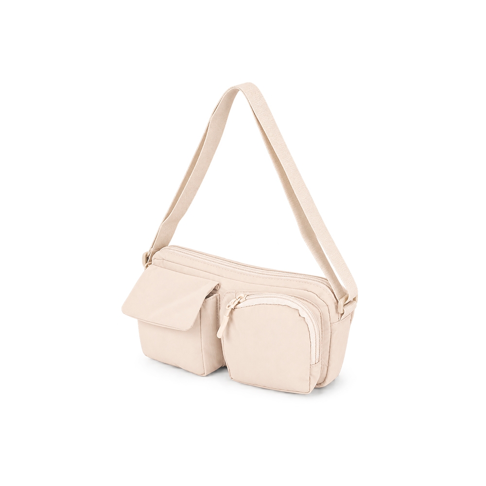 Bolsa de Ombro Nylon Impermeável 3 Compartimentos S58490 - Imagem 3