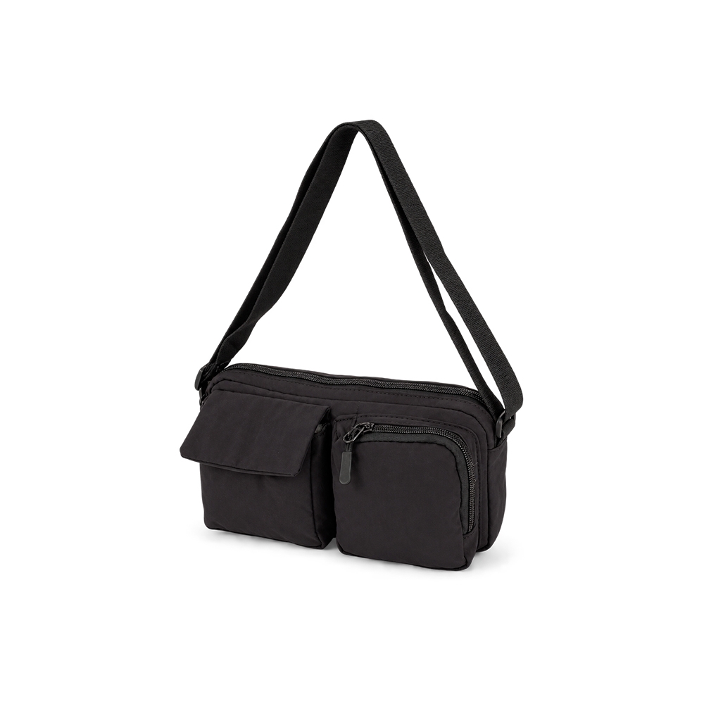 Bolsa de Ombro Nylon Impermeável 3 Compartimentos S58490 - Imagem 4