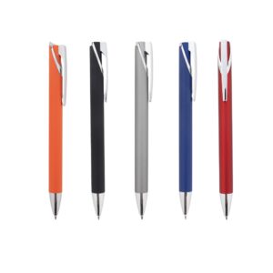 Caneta Metal Emborrachado Clique S33551
