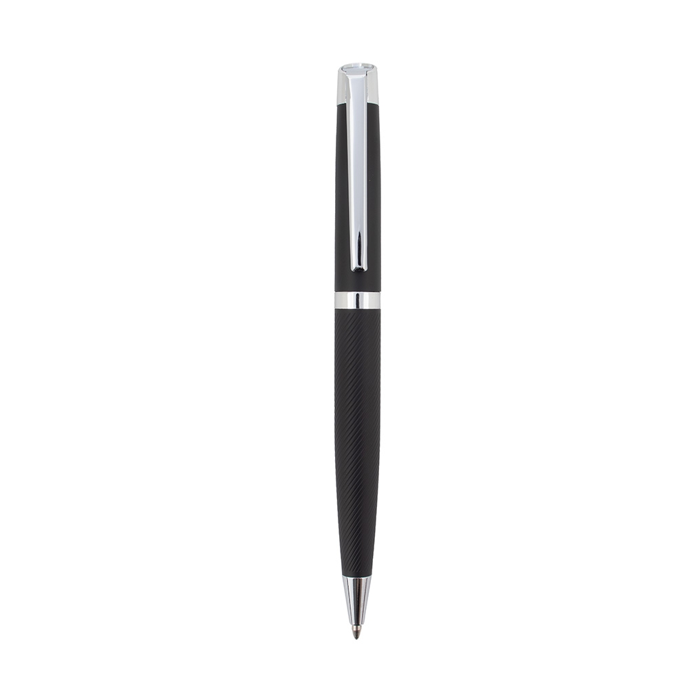 Caneta Executiva Metal Texturizado Rotação S23551 - Imagem 3