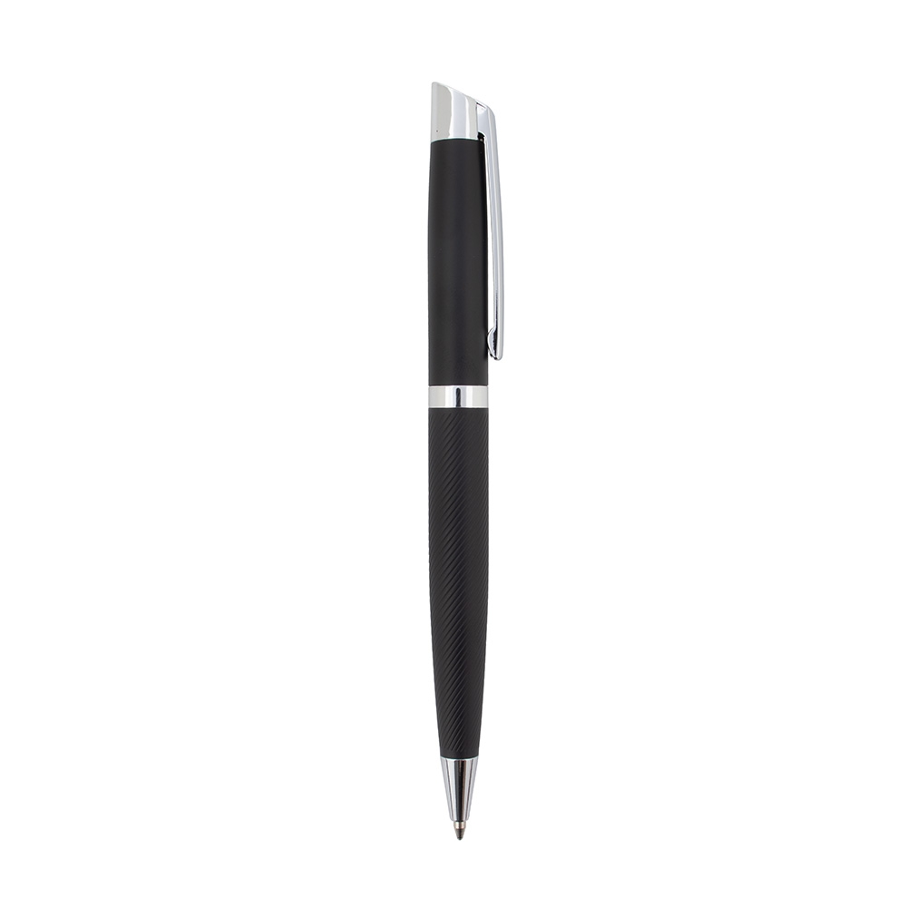 Caneta Executiva Metal Texturizado Rotação S23551 - Imagem 2