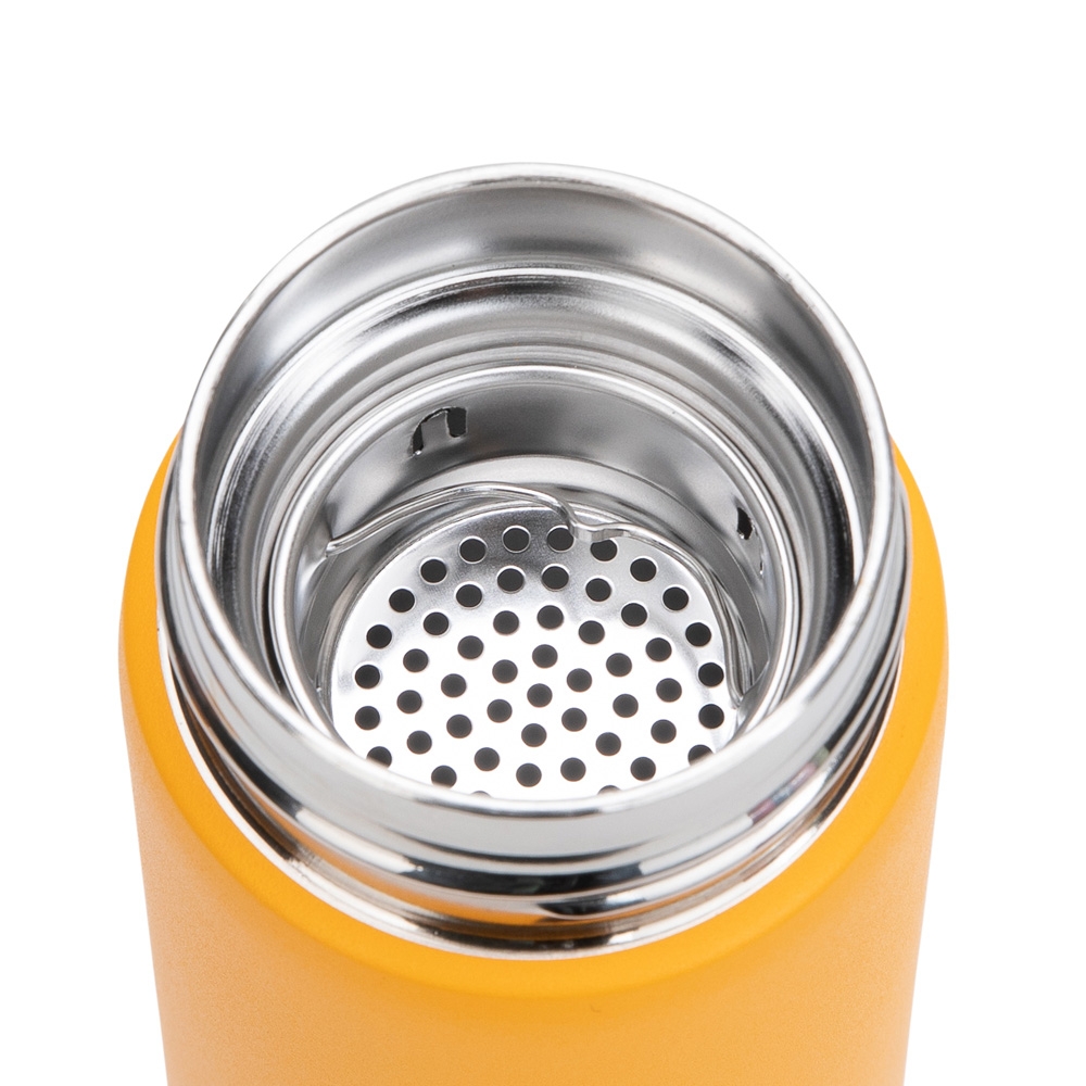 Garrafa Squeeze 300ml Térmica com Infusor Inox Parede Dupla S06290 - Imagem 9
