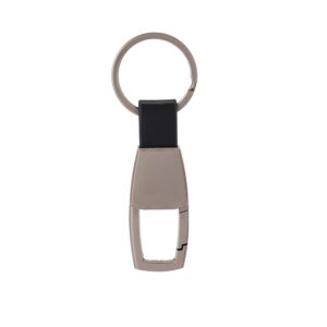 Chaveiro Mosquetão Metal Liga de Zinco Alça PU S53291