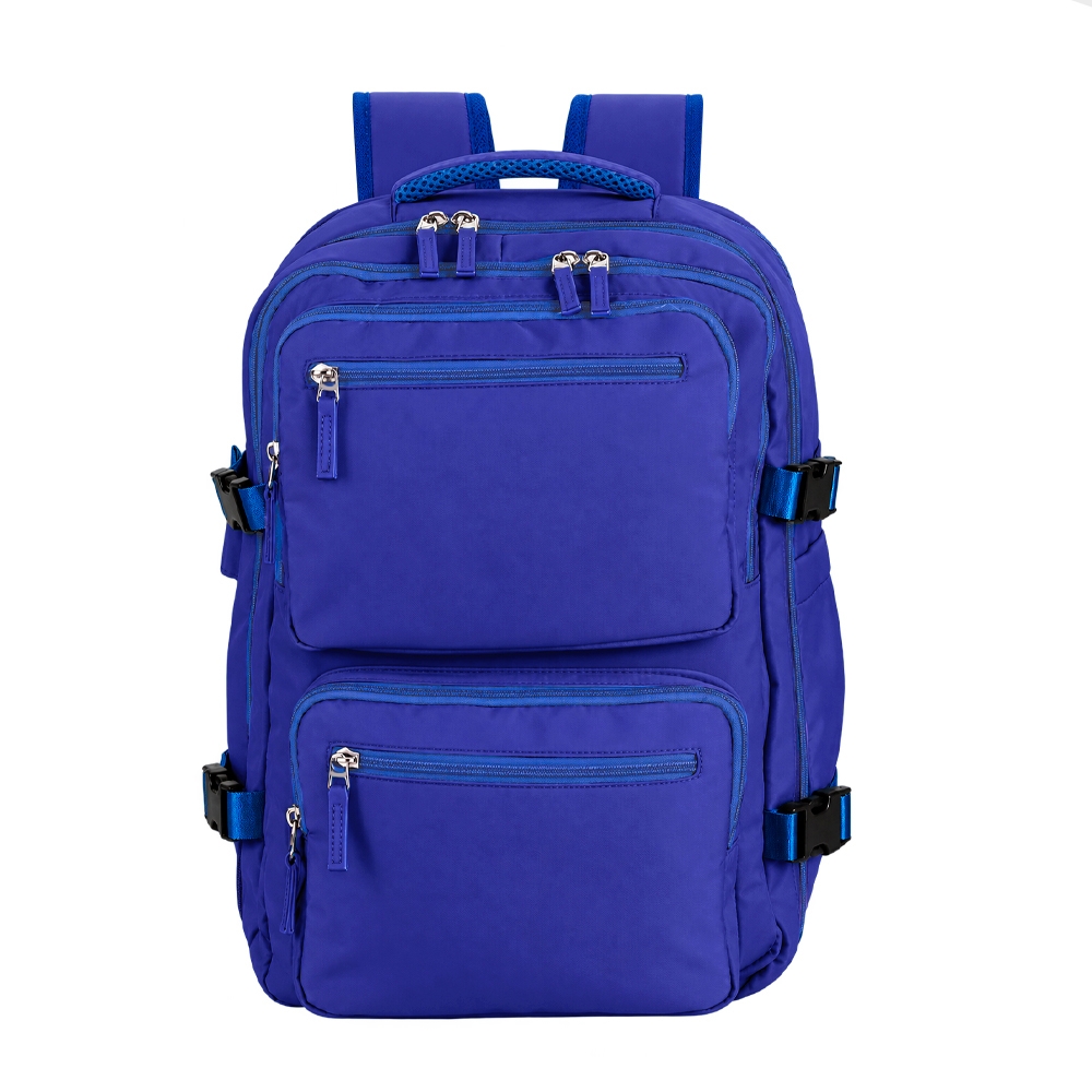Mochila Expansível Notebook USB Oxford Bolso p-Molhados, Tenis e Antifurto S91220 - Imagem 13
