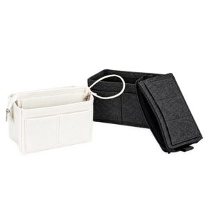 Nécessaire em Feltro 11 Bolsos com Alça com Mosquetão Tam 13x21x11cm S67390