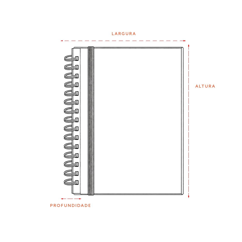 Planner Semanal A5 com Post-it Kraft S21291 - Imagem 4