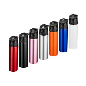 Garrafa Squeeze 650ml Alumínio Alça Retrátil S60390