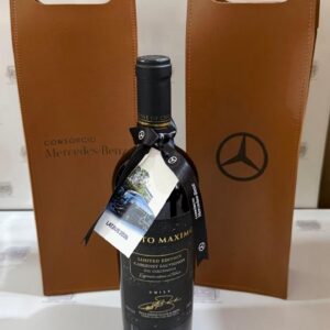 Porta Vinho Premium Couro Sintétio Luxo Design Elegante e Presenteável Alça Transporte. Valoriza seu vinho com sofisticação. Spvinho