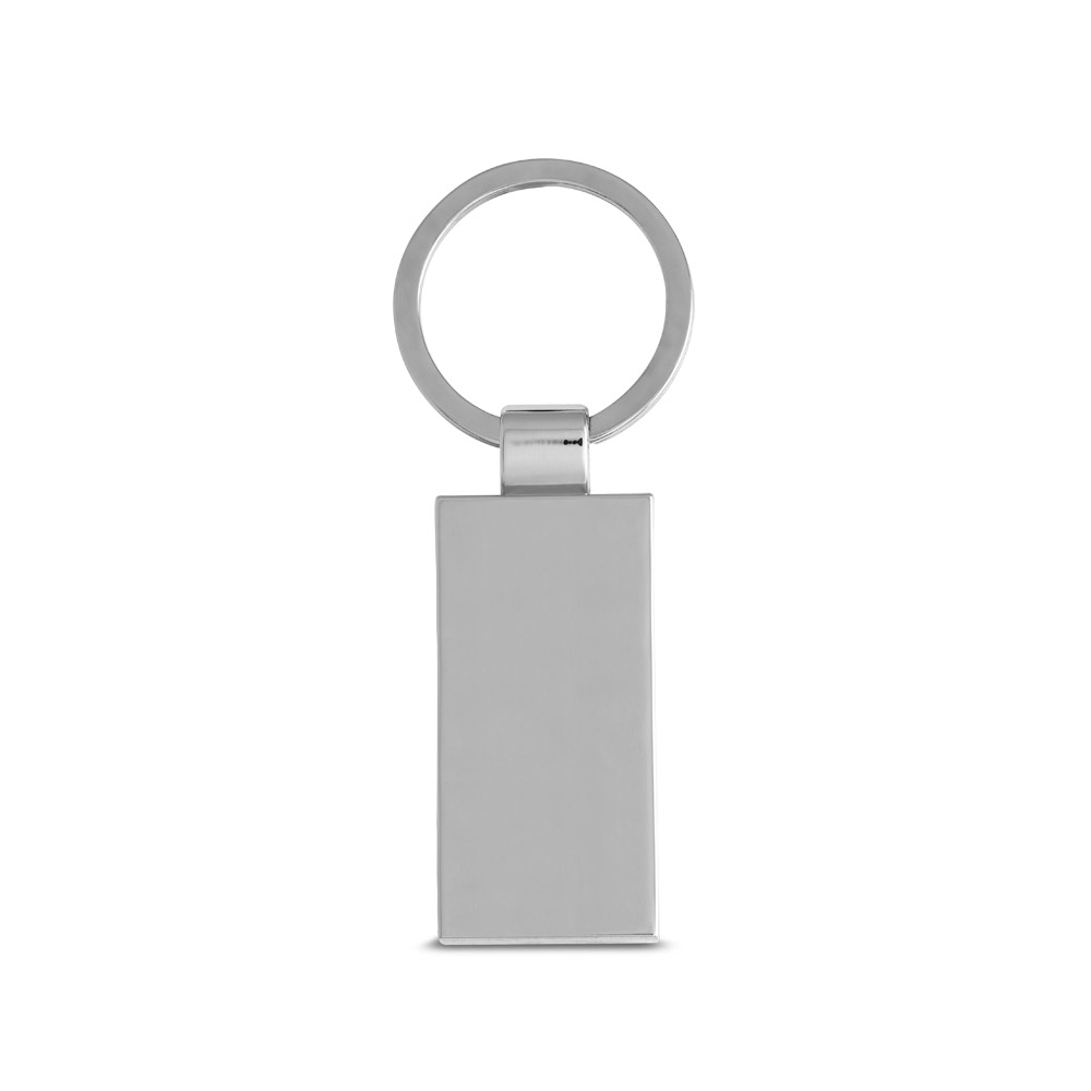 Chaveiro Retangular Metal e Bambu Sg07059 - Imagem 3