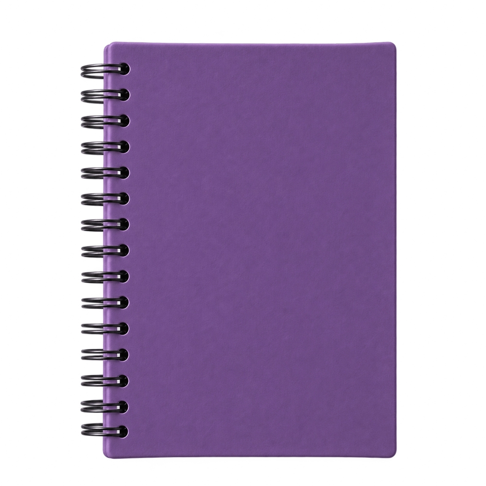 Agenda Anual Diária 2027 A5 Emborrachada Wire-O S94551 - Imagem 3