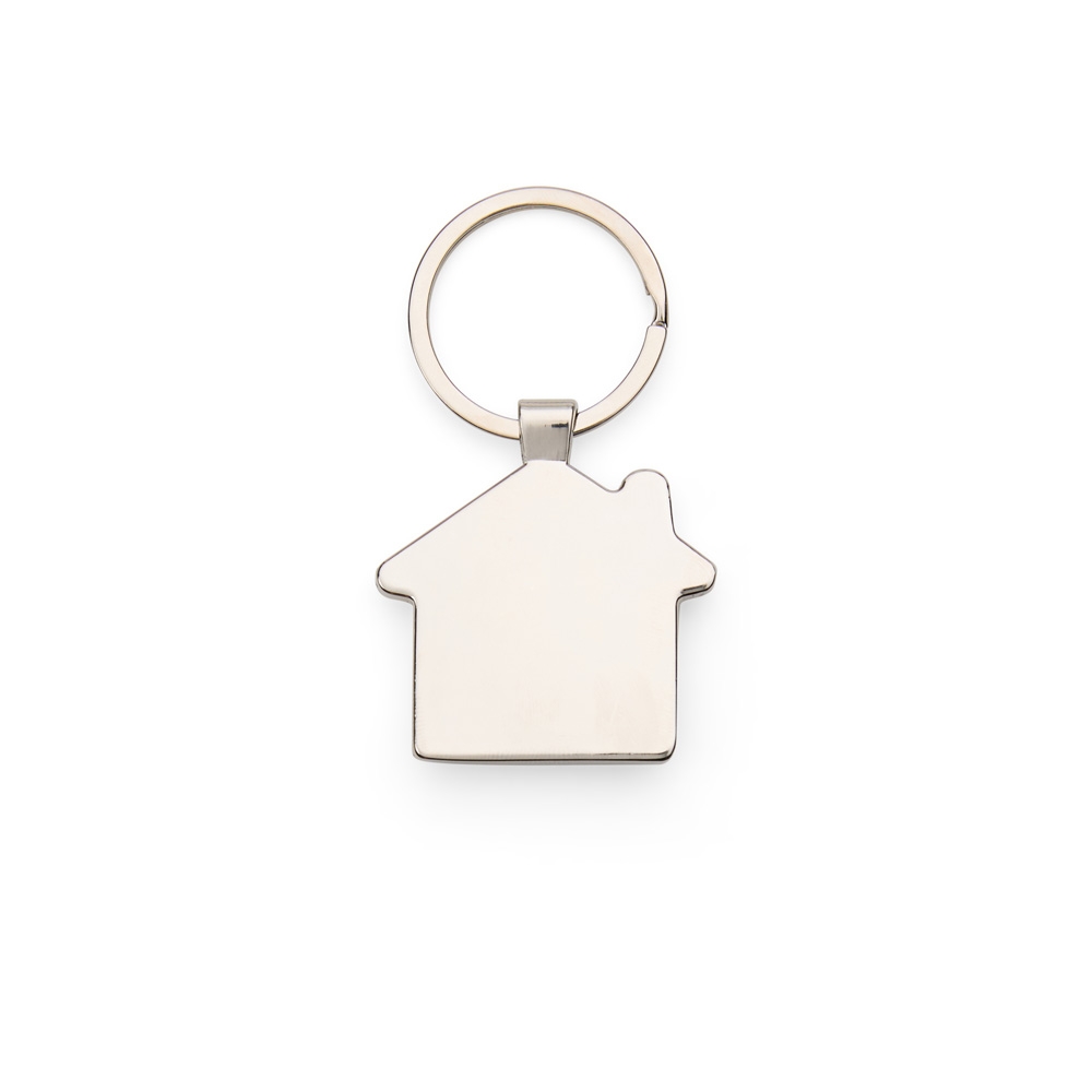 Chaveiro Formato Casa Metal e Bambu S90981 - Imagem 4
