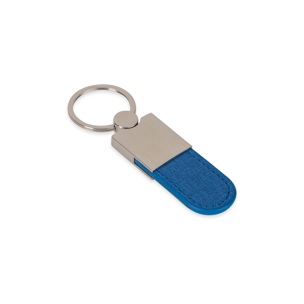 Chaveiro Metálico Liga de Zinco e Poliuretano Tam 7.5x2.5cm PU S33291 - Imagem 6